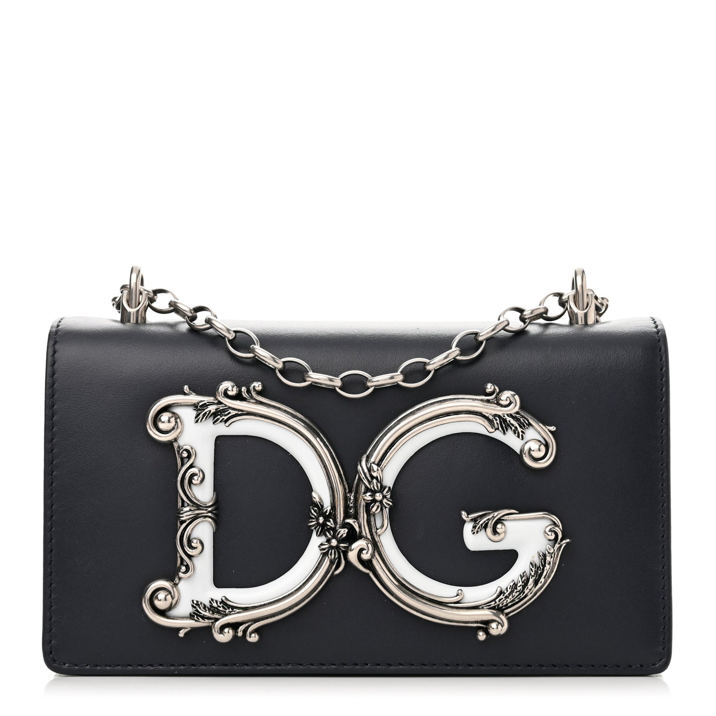Nappa DG Girls Crossbody Phone Case Navy