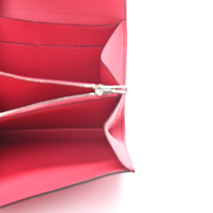 Hermes Epsom Constance Short Wallet Rose Extreme 5 of 8