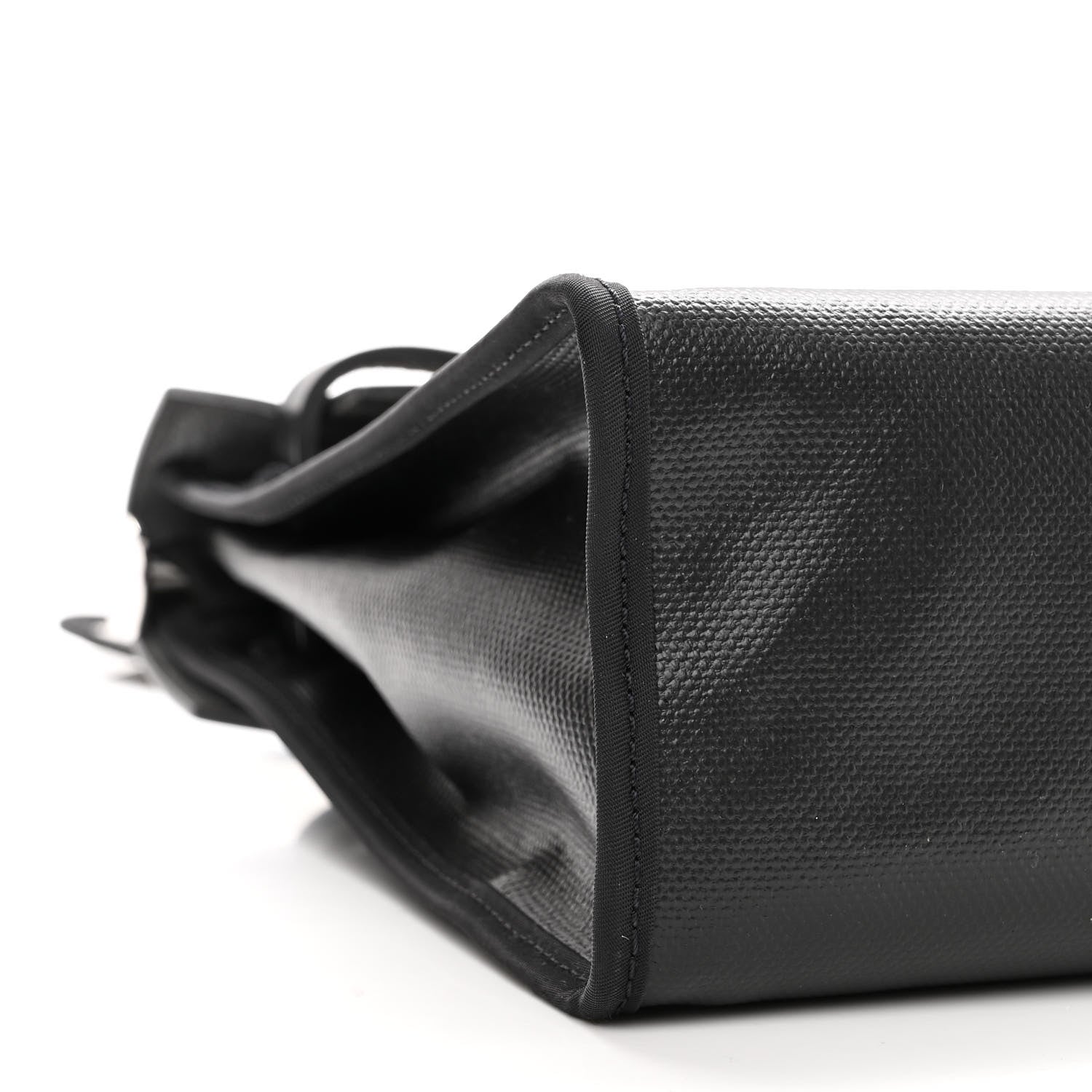 Hermes Toile H Berline Vache Hunter Herbag Zip PM 31 Black Ecru 8 of 11