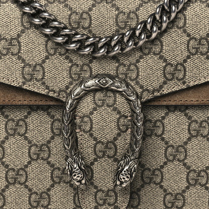 Gucci GG Supreme Monogram Mini Dionysus Shoulder Bag Taupe 8 of 10