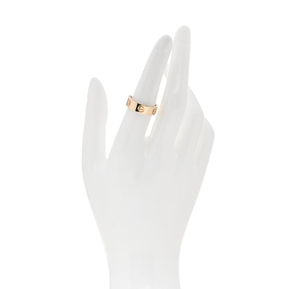Cartier 18K Yellow Gold 5.5mm LOVE Ring 53 6.5 2 of 4