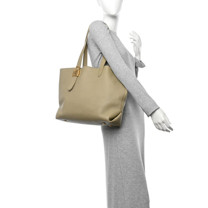 Louis Vuitton Grained Calfskin Low Key Cabas MM Clay 2 of 12