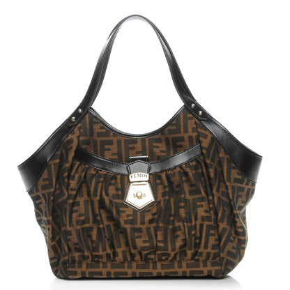 Fendi Zucca Large Chef Tote Tobacco 1 of 7
