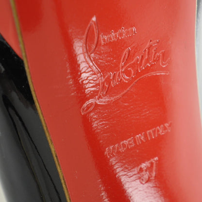 Christian Louboutin Patent Bianca Slingback Pumps 37 Multicolor 7 of 7