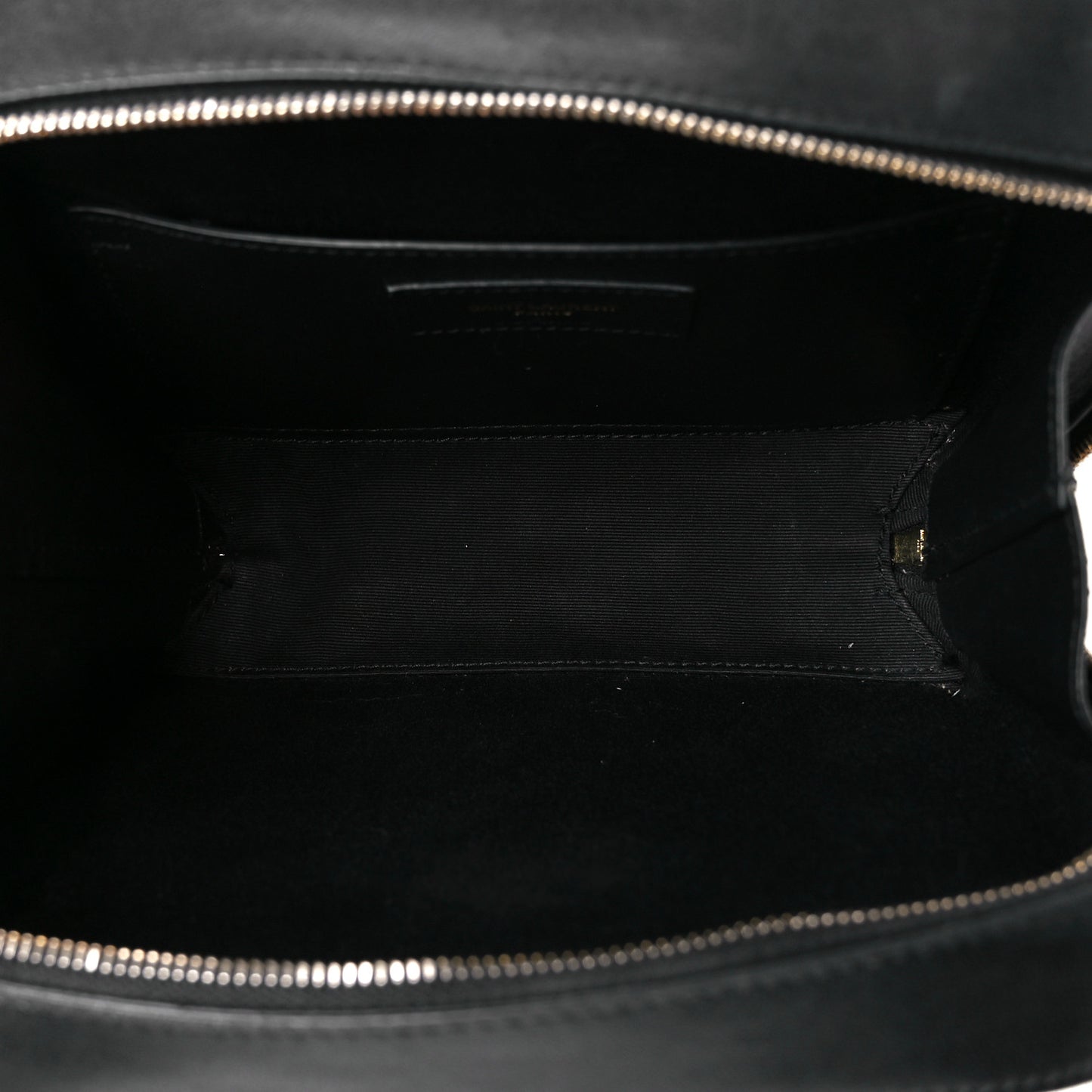 Lambskin Matelasse Monogram Vicky Camera Bag Black