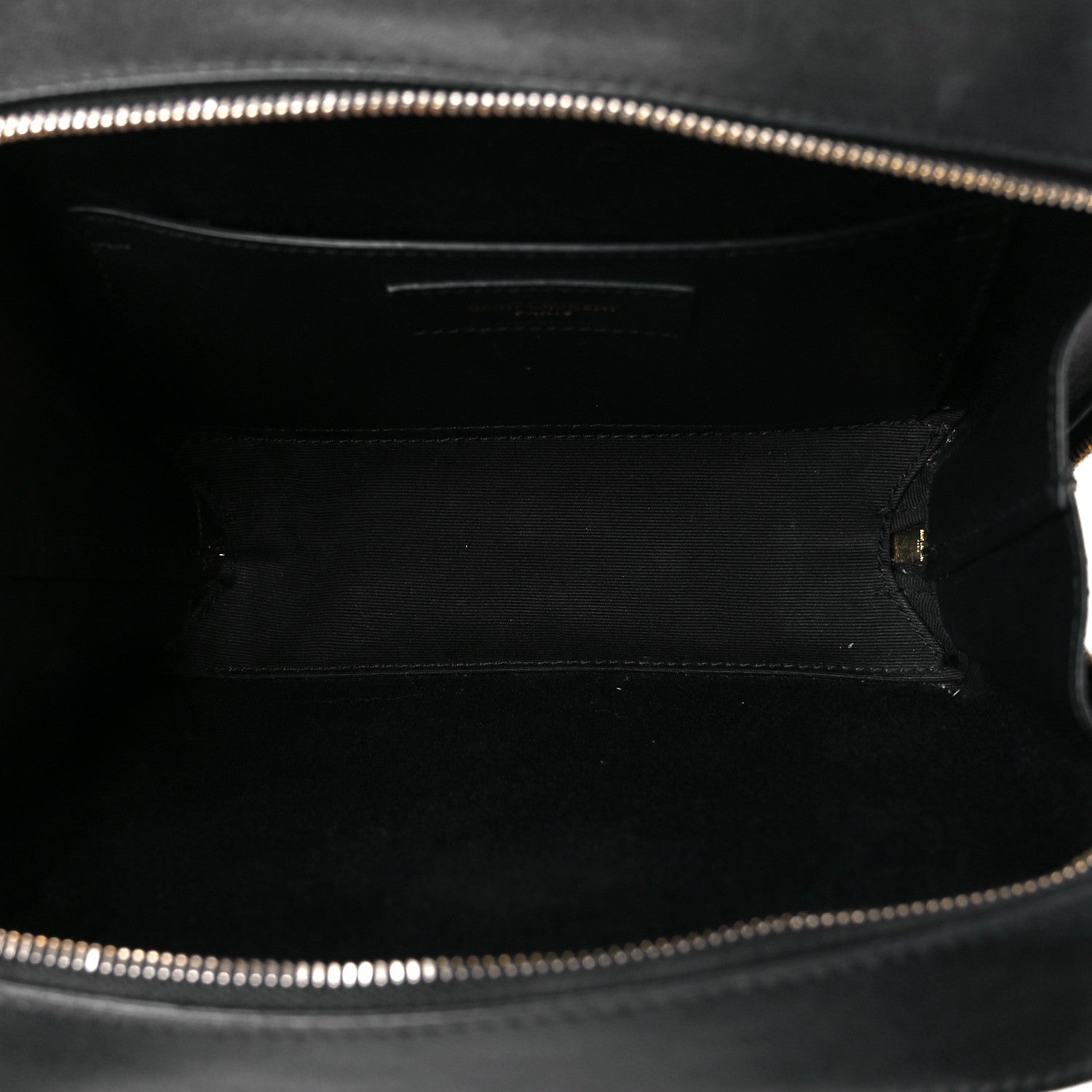 Saint Laurent Lambskin Matelasse Monogram Vicky Camera Bag Black 5 of 10