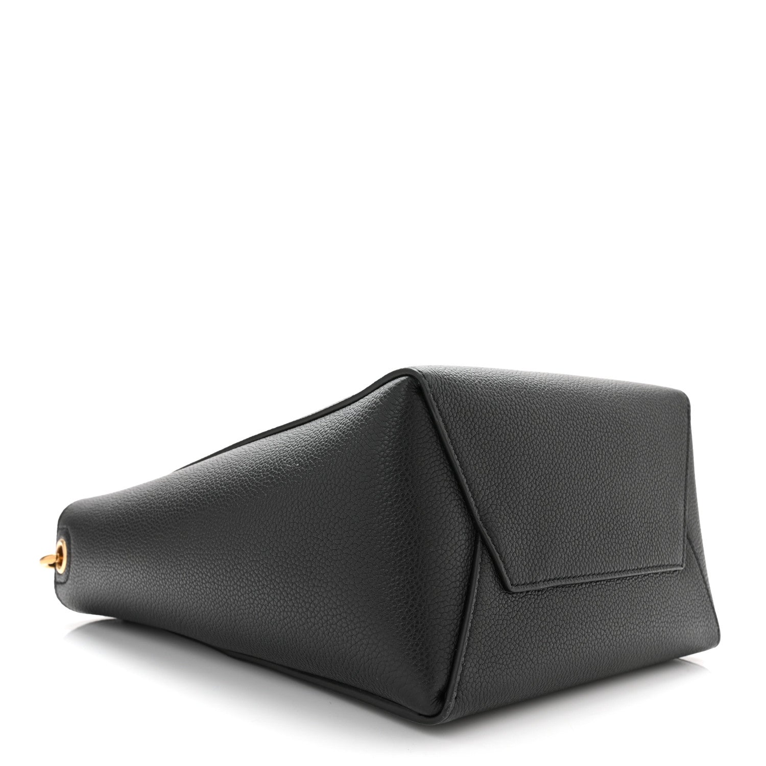 Celine Soft Grained Calfskin Small Sangle Bucket Bag Black 4 of 9