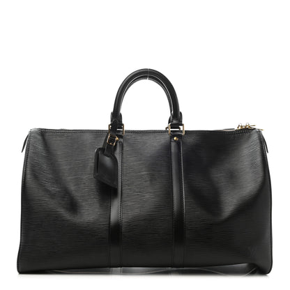 Louis Vuitton Epi Keepall 45 Black 1 of 11