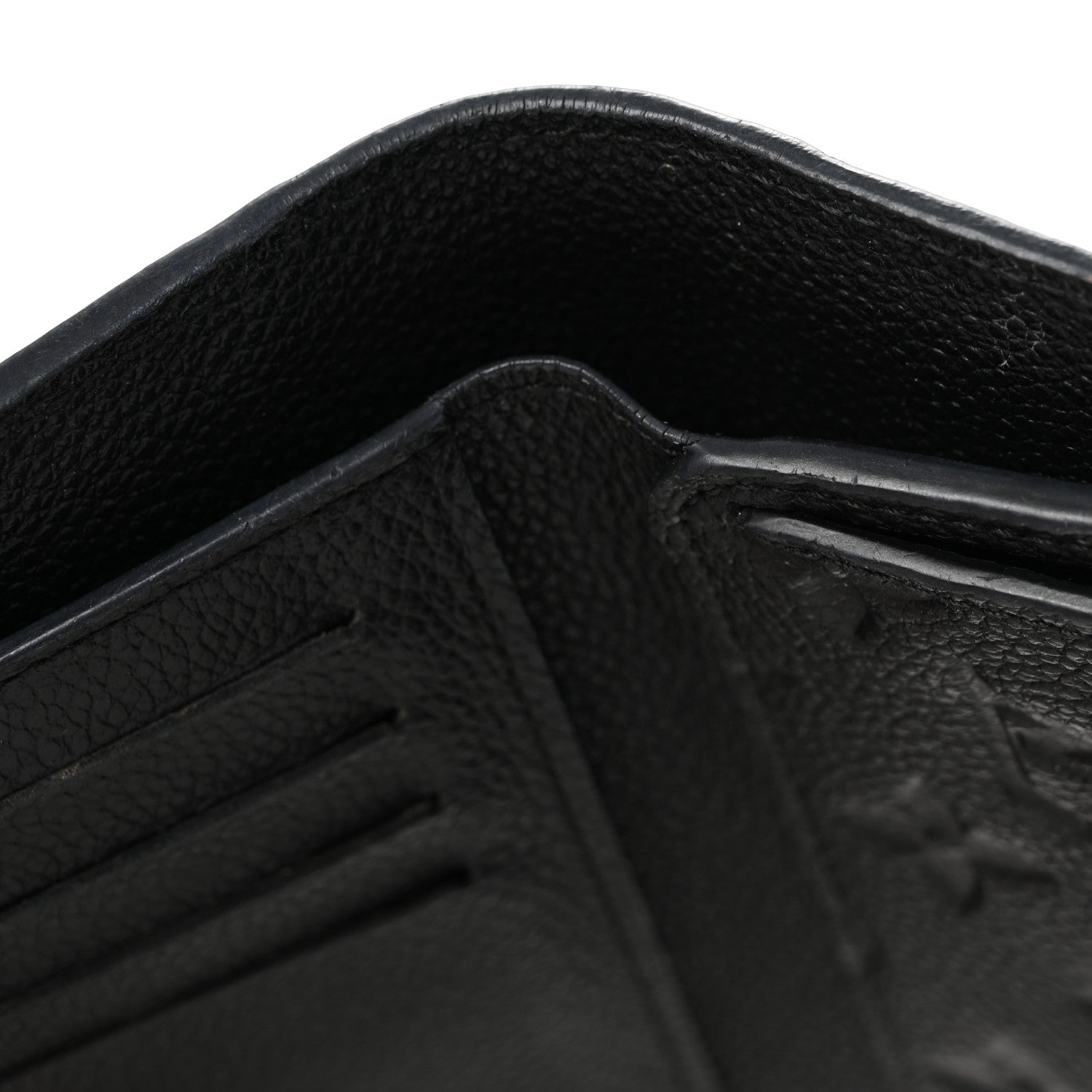 Louis Vuitton Empreinte Compact Curieuse Wallet Black 8 of 11