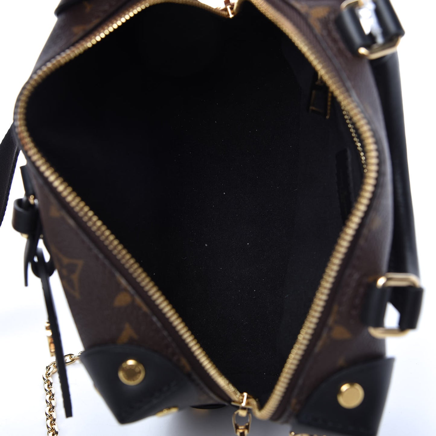Monogram Petite Malle Souple Black