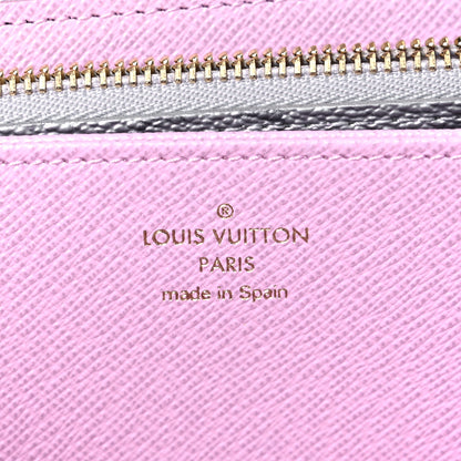 Louis Vuitton Metallic Monogram LV Garden Zippy Wallet Silver 6 of 7