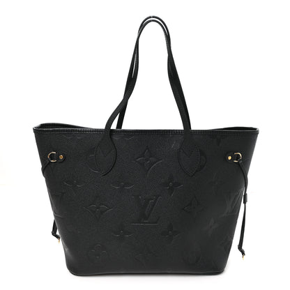 Louis Vuitton Empreinte Monogram Giant Neverfull MM Black 1 of 10