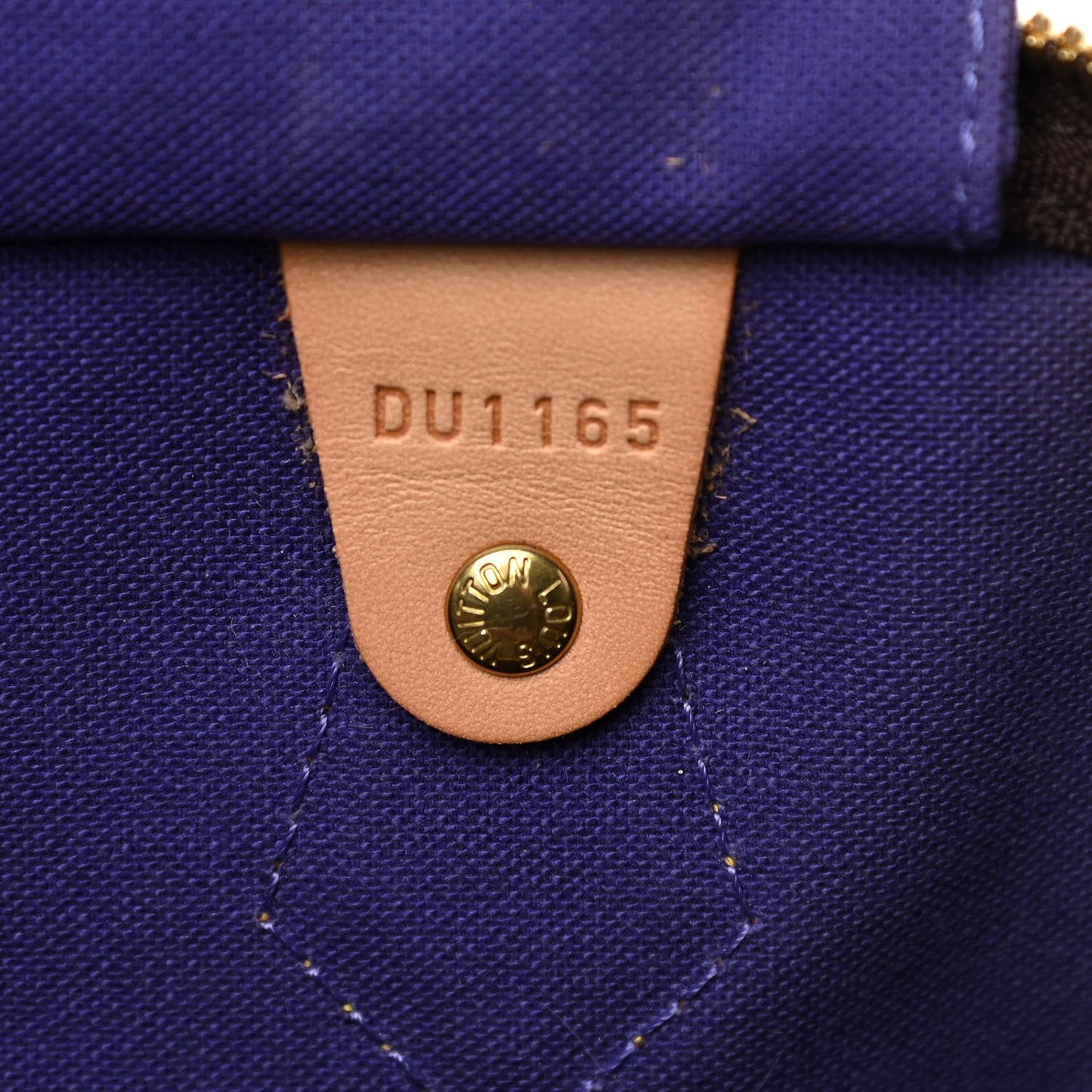Monogram My LV Heritage Speedy Bandouliere 35 Violet Gris