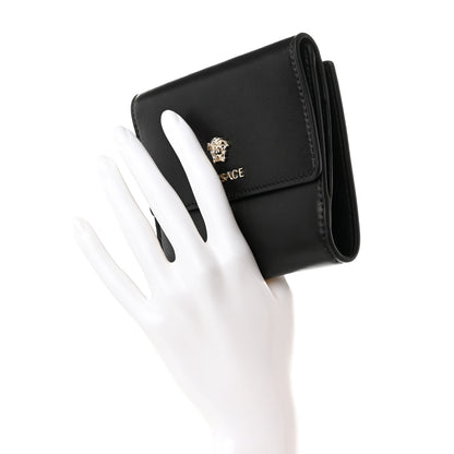 Versace Calfskin Medusa Wallet Black 2 of 10