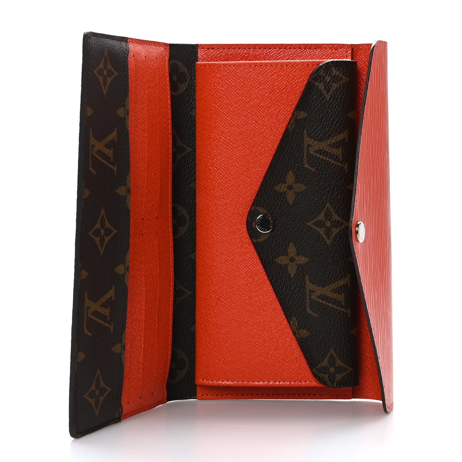 Louis Vuitton Monogram Epi Marie-Lou Long Wallet Piment 5 of 9