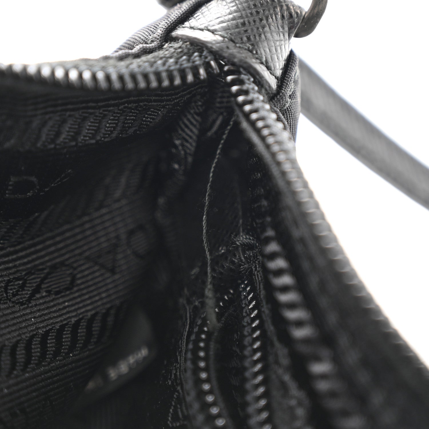 Prada Re-Nylon Vela Pouch Black 12 of 12
