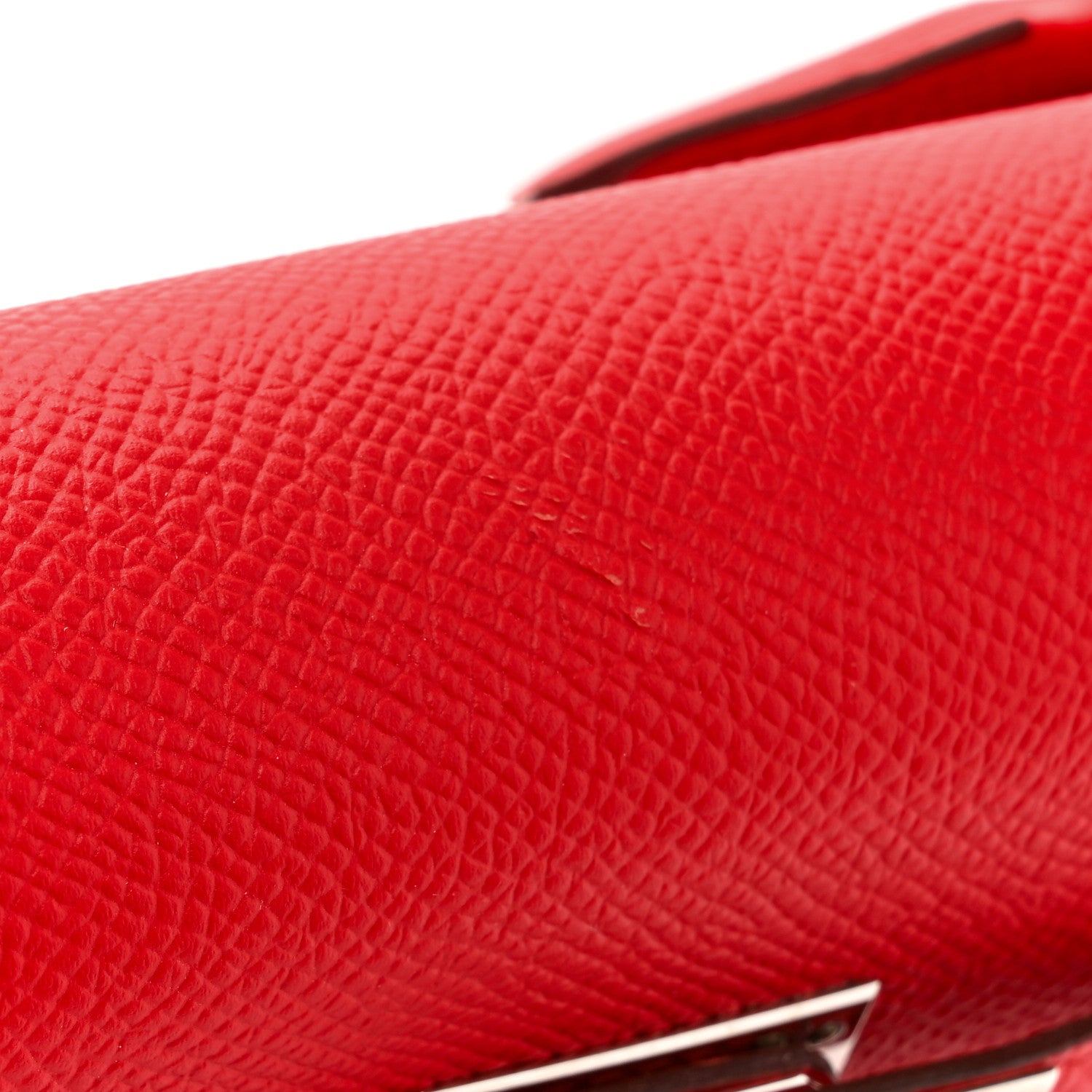 Hermes Epsom Kelly Sellier 25 Rouge De Coeur 17 of 17