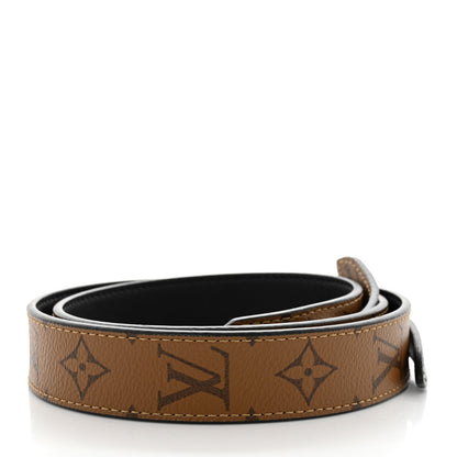 Louis Vuitton Reverse Monogram Bandouliere Shoulder Strap XL Black 2 of 5