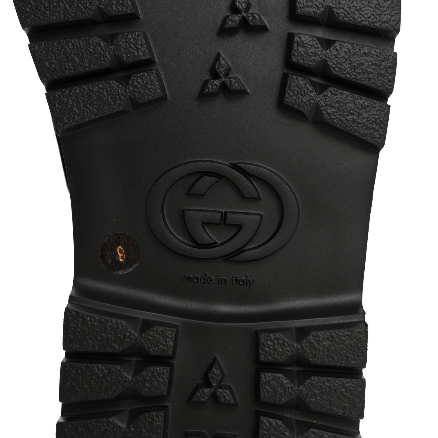 Goatskin Mens Horsebit Lug Sole Slippers 9 Black