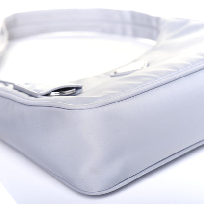 Prada Tessuto Nylon Mini Re-Edition 2000 Bag Fiordaliso 8 of 14