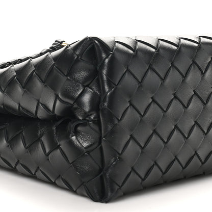 Bottega Veneta Nappa Intrecciato Small Andiamo Shoulder Bag Black 8 of 9