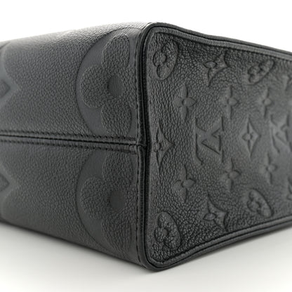 Louis Vuitton Empreinte Monogram Giant Onthego PM Black 9 of 9