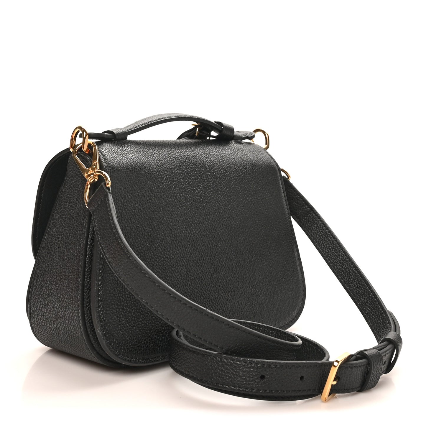 Grained Calfskin Vivienne NM Black