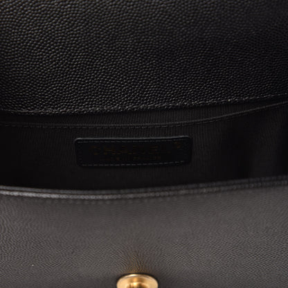 Chanel Caviar Quilted Small Boy Flap Black 9 of 12