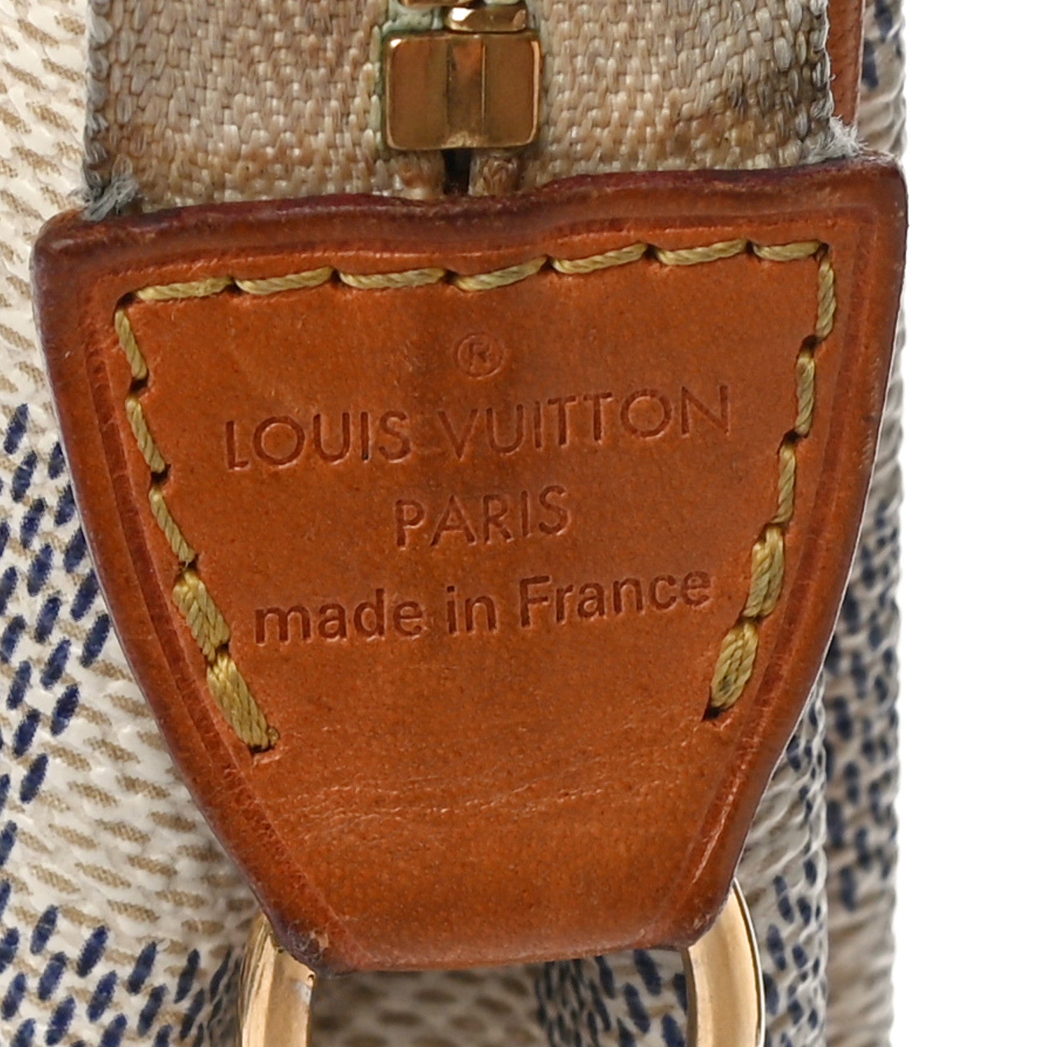 Louis Vuitton Damier Azur Eva Clutch 5 of 13