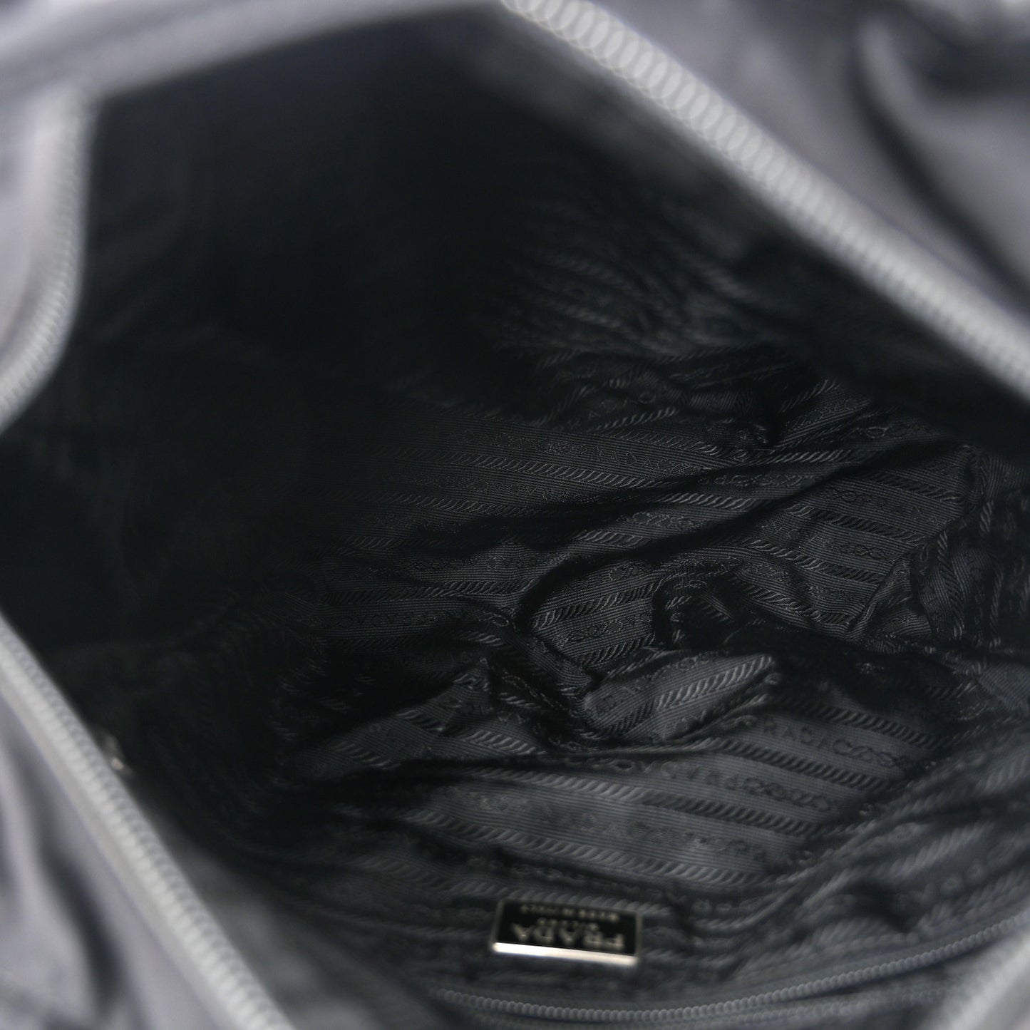 Tessuto Nylon Shoulder Bag Black
