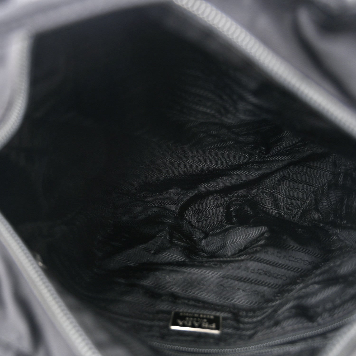 Prada Tessuto Nylon Shoulder Bag Black 5 of 11