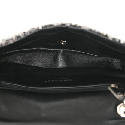 Chanel Sequin Small Single Flap Silver 5 of 10