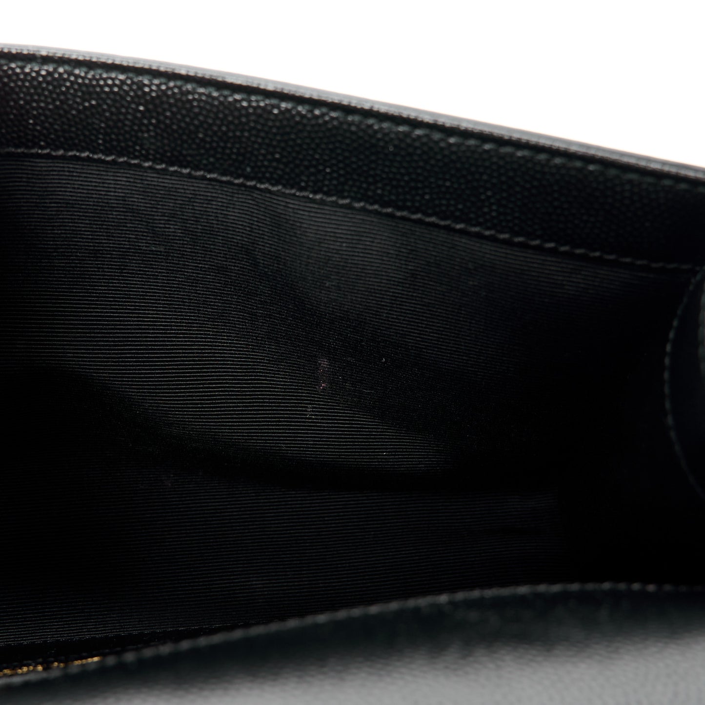 Grain De Poudre Monogram Cassandre Clutch Black