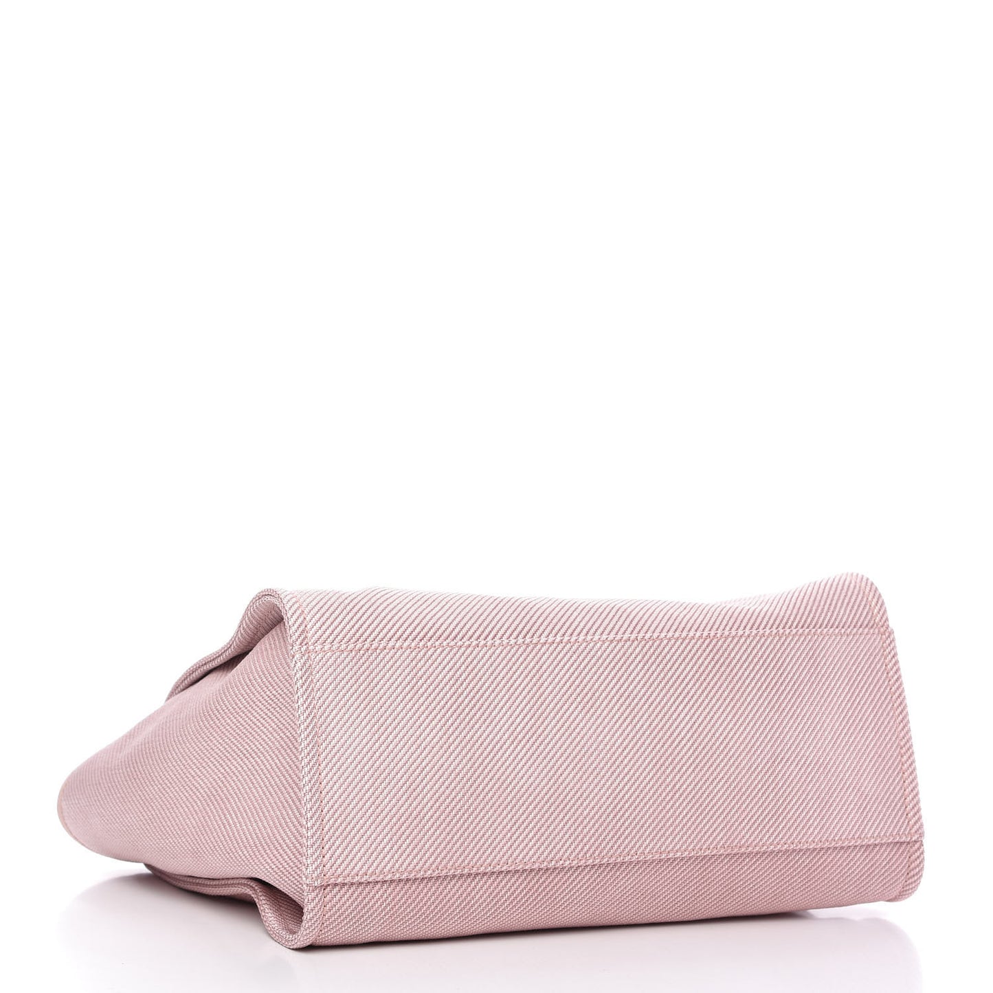 Mixed Fibers Calfskin Medium Deauville Tote Pink