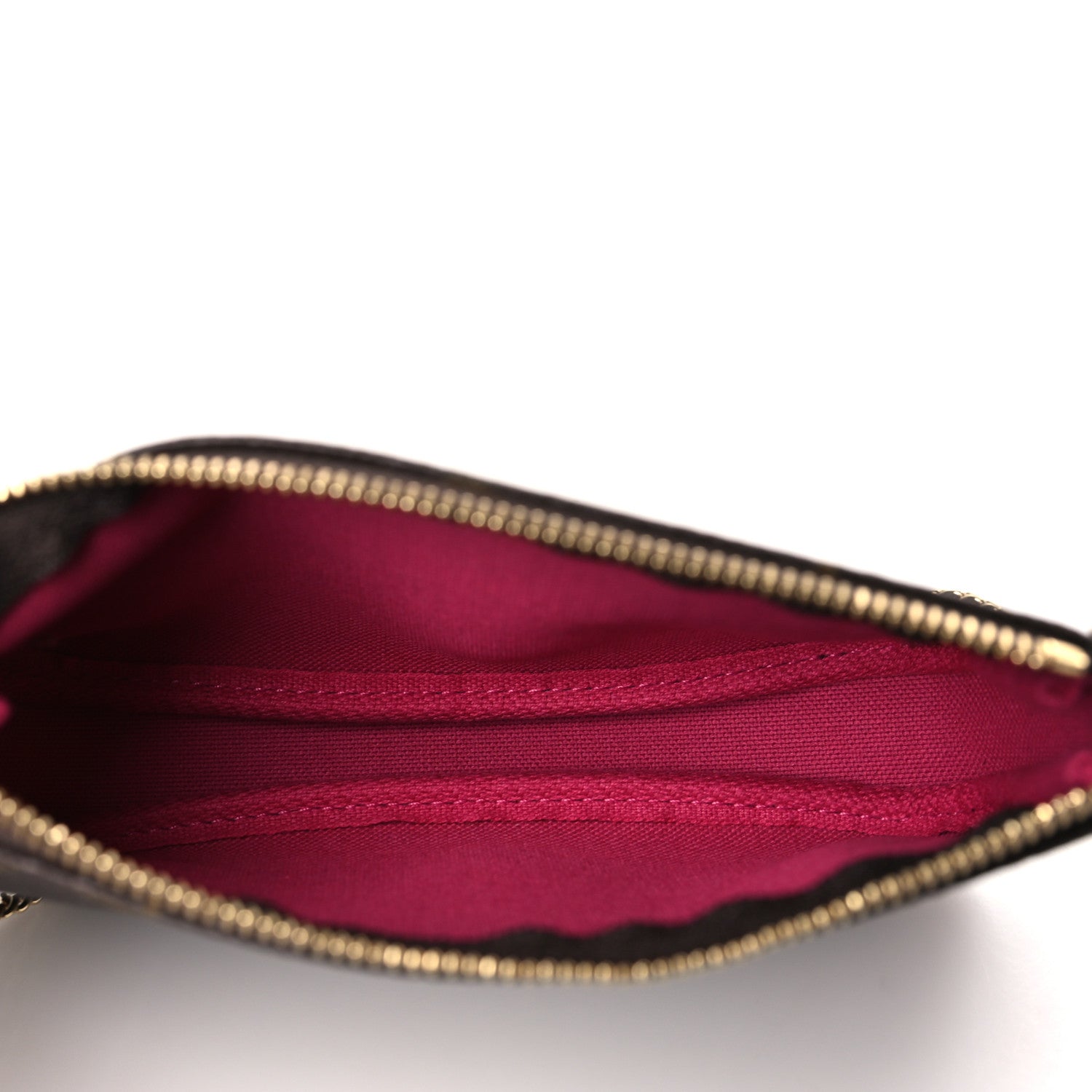 Louis Vuitton Monogram 2020 Christmas Animation Roller Coaster Mini Pochette Accessories Pivoine 5 of 9