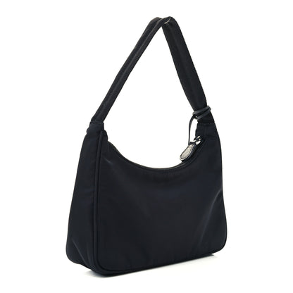 Prada Tessuto Nylon Mini Re-Edition 2000 Bag Black 3 of 11