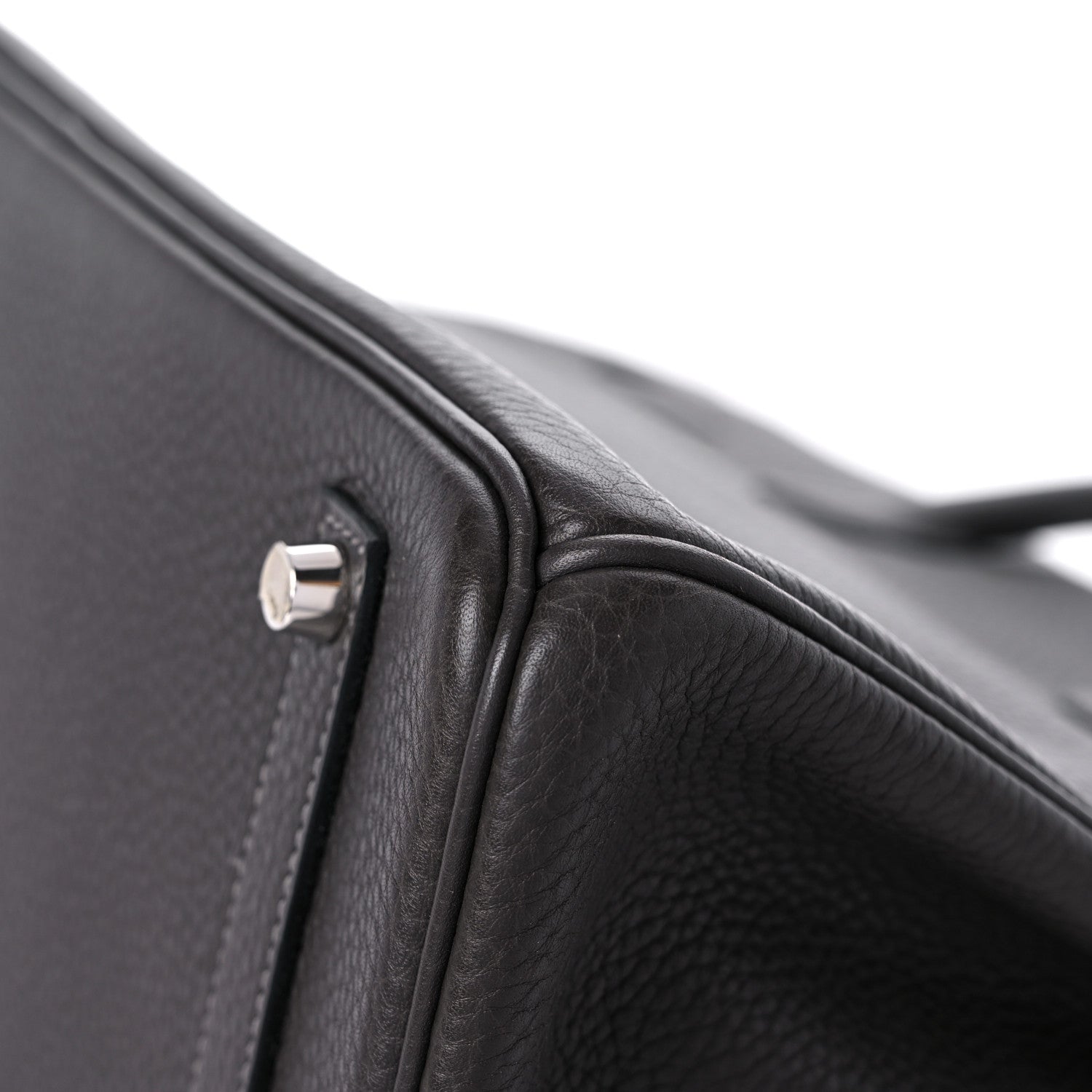 Hermes Taurillon Clemence Birkin 35 Graphite 11 of 13
