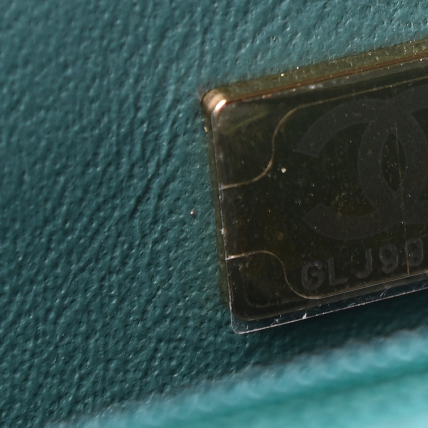 Lambskin Quilted Mini Rectangular Flap Green