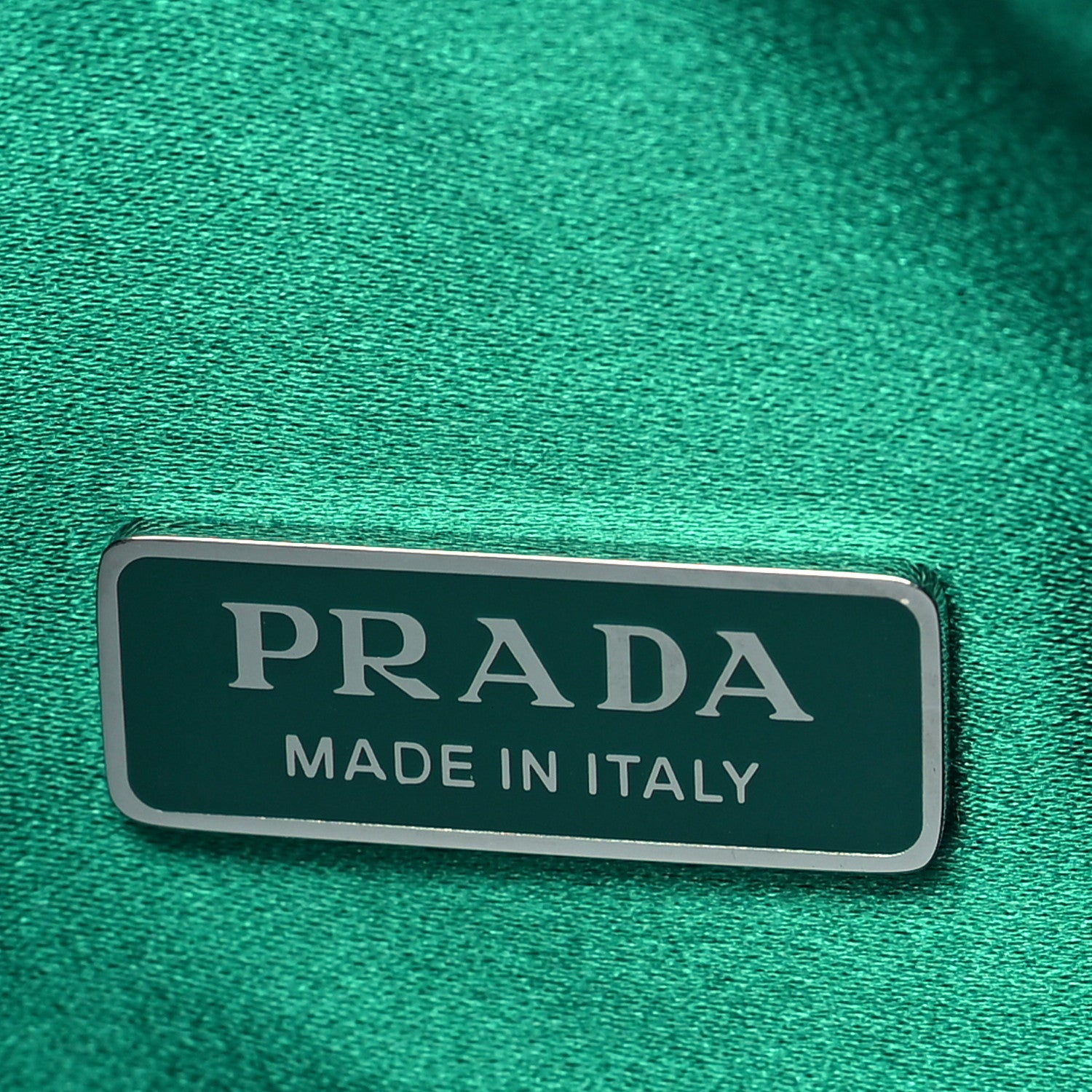 Prada Satin Crystal Mini Re-Edition 2000 Bag Mango 6 of 10