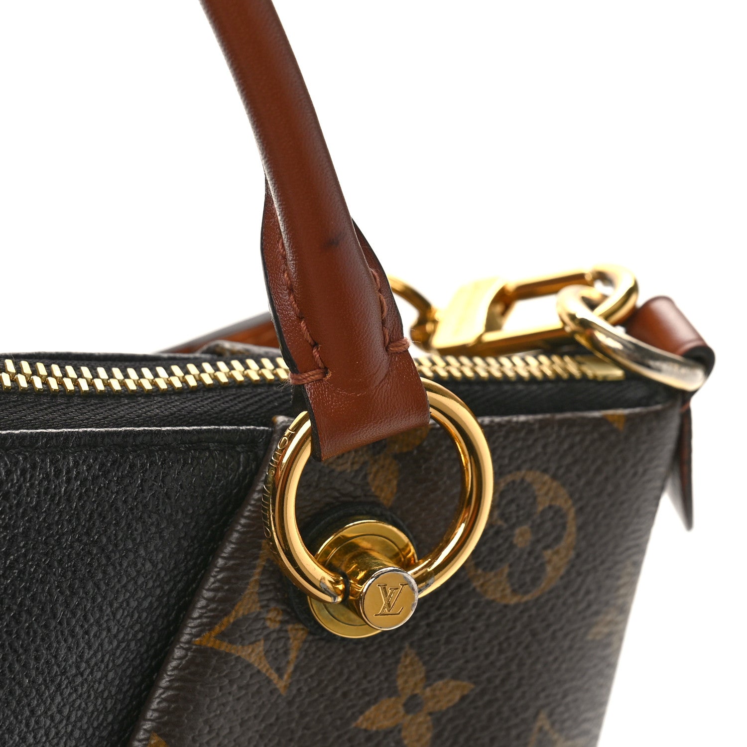 Louis Vuitton Monogram V Tote MM Black 10 of 10