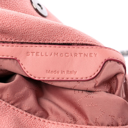 Stella McCartney Shaggy Deer Mini Falabella Fold Over Tote Pink 6 of 9