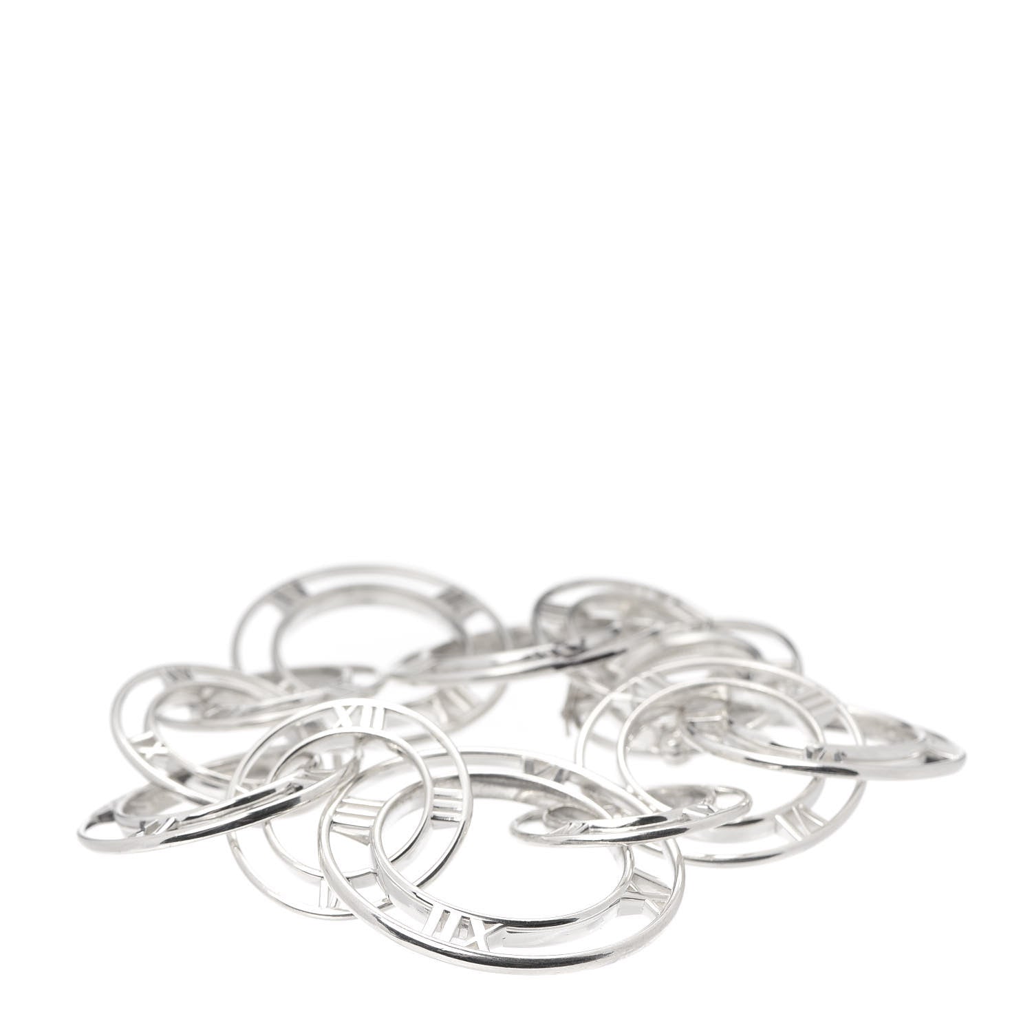 Tiffany Sterling Silver Atlas Link Bracelet 1 of 6