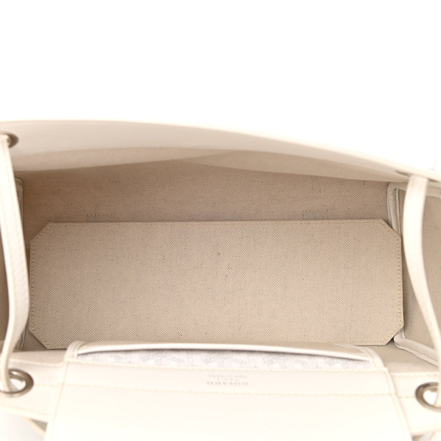 Goyardine Rouette PM White