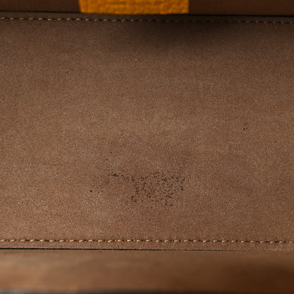 Gucci GG Supreme Monogram Flora Small Padlock Bamboo Shoulder Bag Beige Multicolor Crop 10 of 11