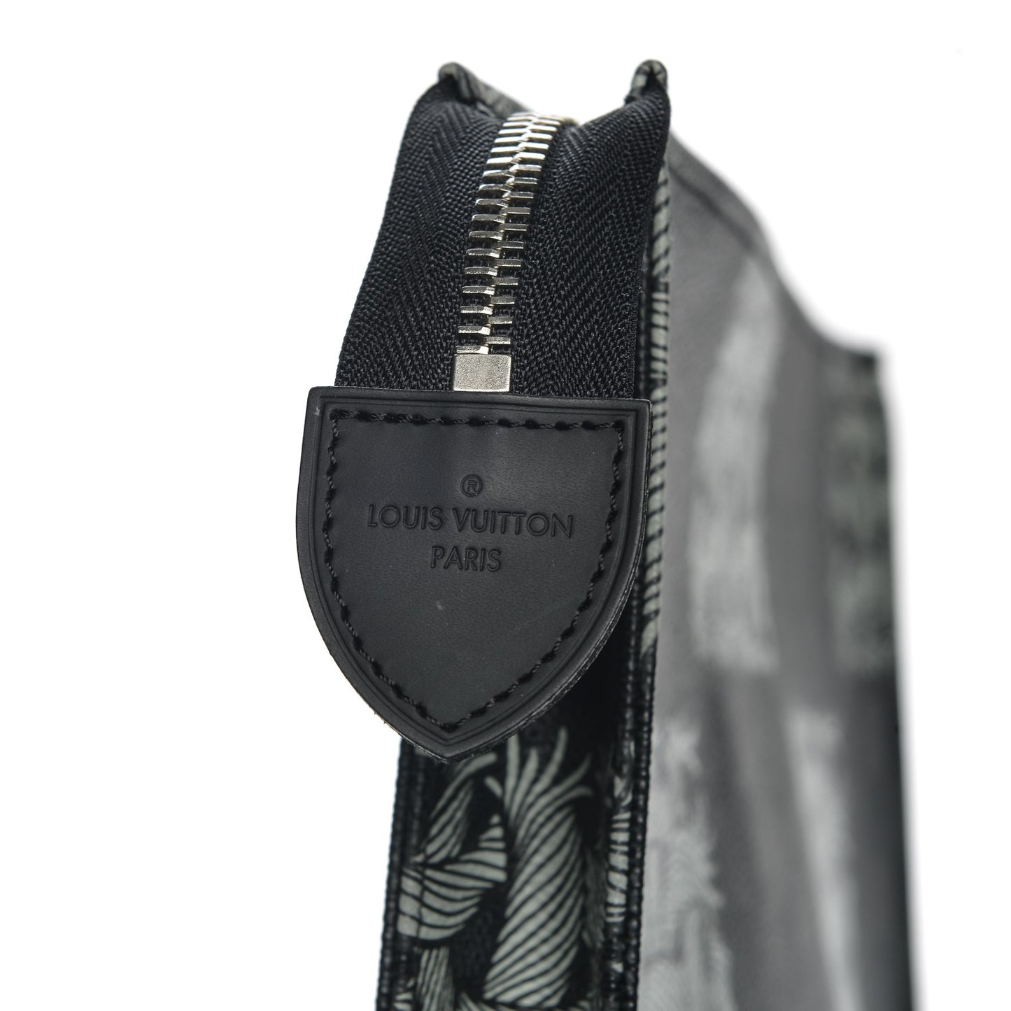 Damier Graphite Rope Pochette Voyage White