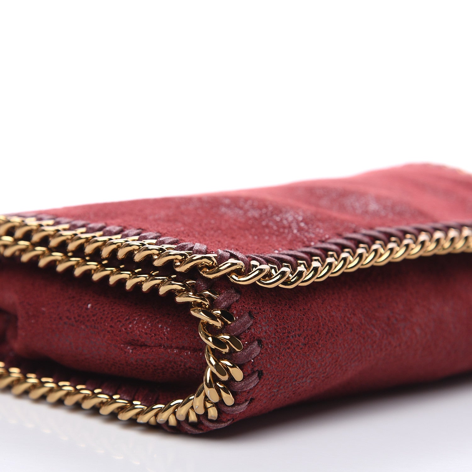 Stella McCartney Shaggy Deer Falabella Crossbody Bag Plum 8 of 9