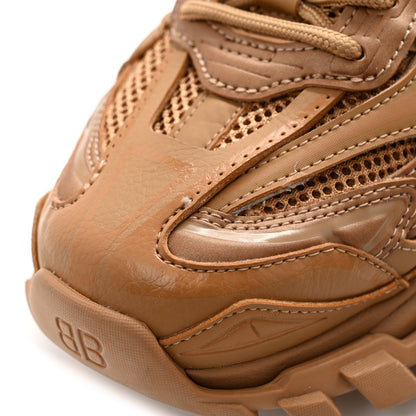 Balenciaga Rubber Mesh Monocolor Clear Sole Womens Track.2 Open Sneakers 40 Light Brown 9 of 10