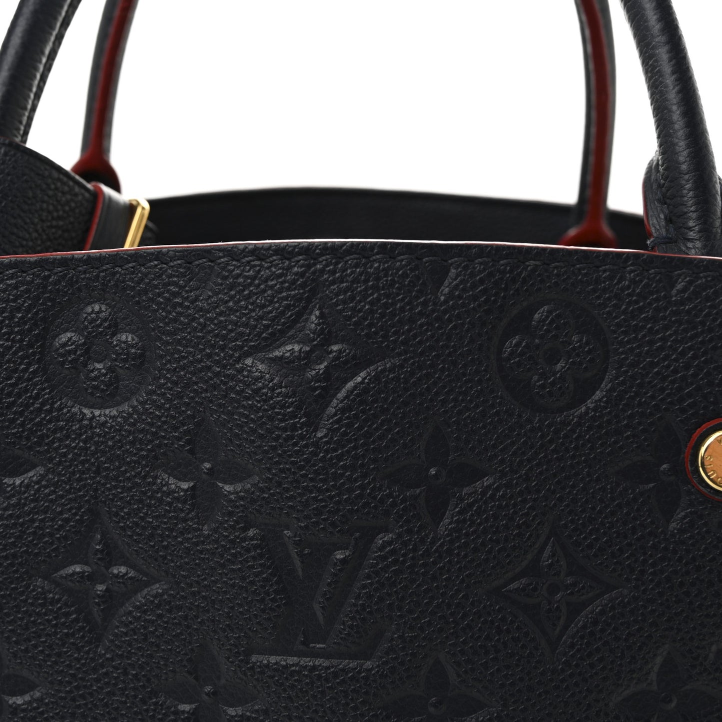 Empreinte Montaigne MM Marine Rouge
