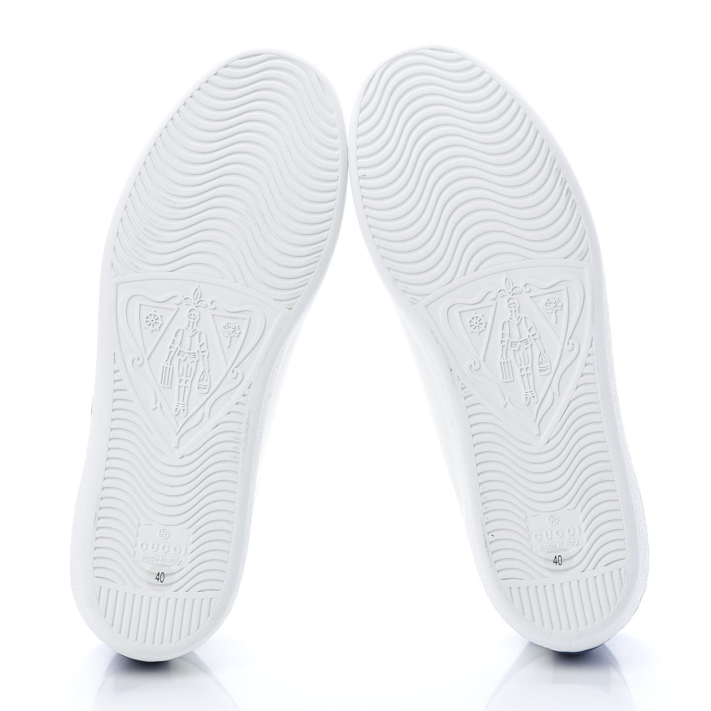 Calfskin Miro Soft Tennis Embroidered Womens Ace Sneakers 40 White Rio Blue