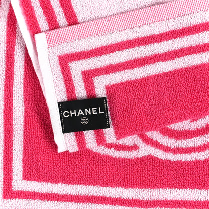 Chanel Terry Cotton CC Sports Set Towel Pink 3 of 4